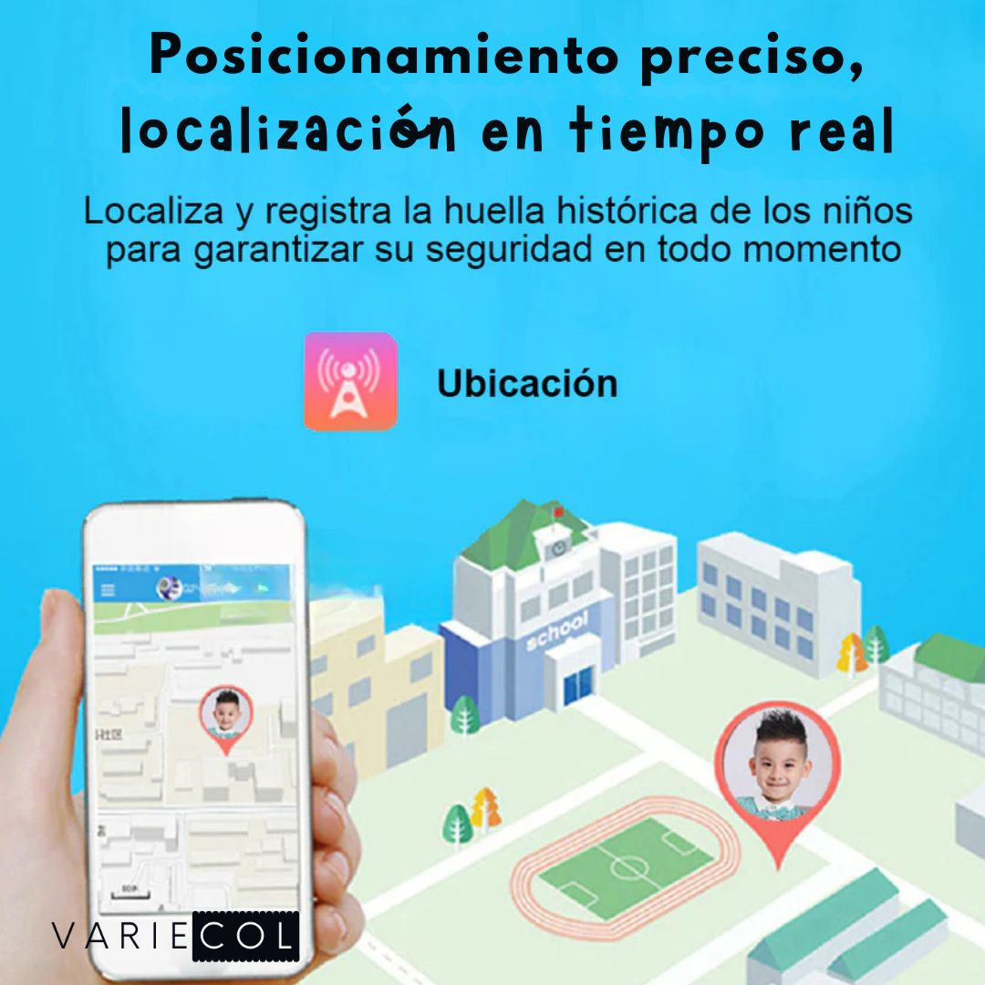RELOJ INTELIGENTE CON AI & GPS PARA NIÑOS® .