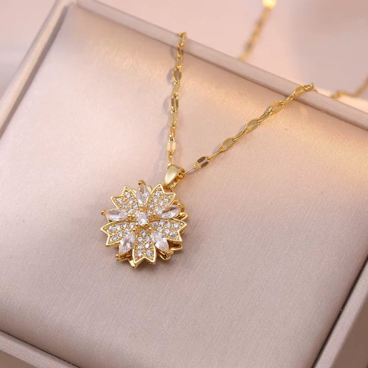 Conjunto Girasol Giratorio (4 Piezas) - Con Anillo Ajustable Modelo 2025