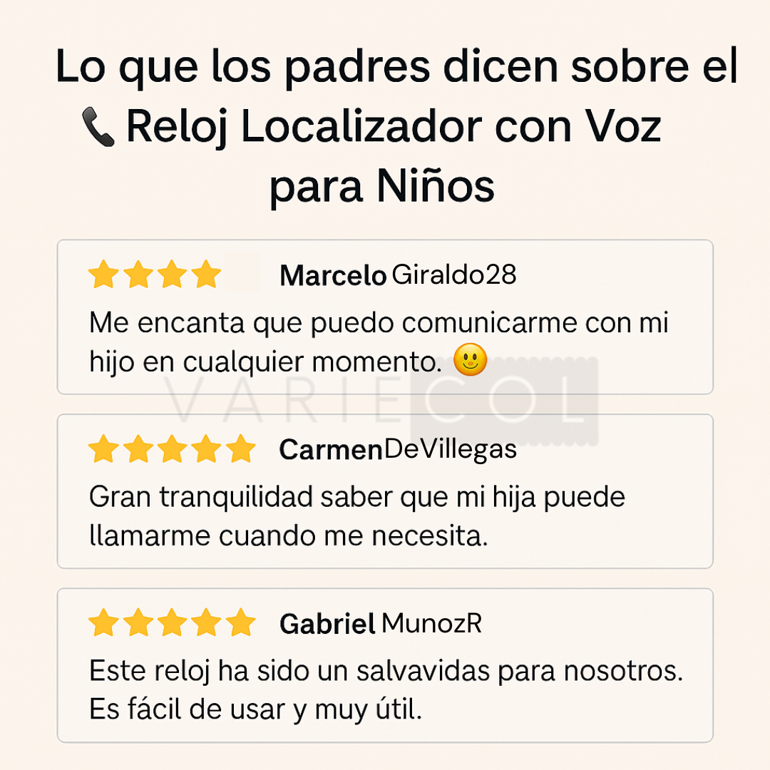 RELOJ INTELIGENTE CON AI & GPS PARA NIÑOS® .