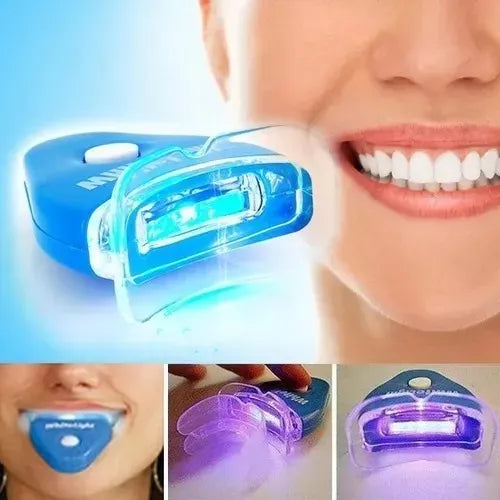 Blanqueador Dental LED WhiteLight™ – Dientes Blancos en Minutos, Tecnología Luz Azul