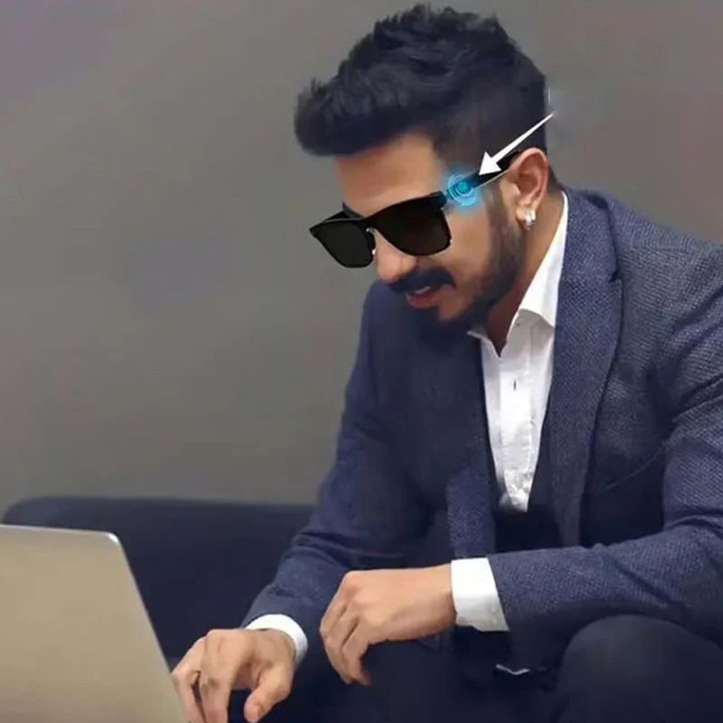 Gafas inteligentes con inteligencia artificial y traductor de idiomas